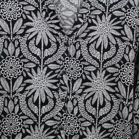 Hatley Black & White Drawstring Dress - Picture 6 of 16